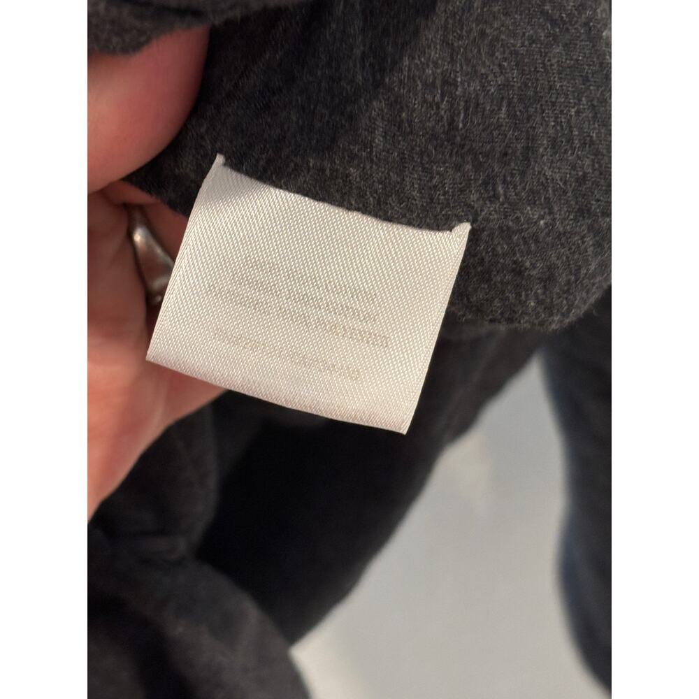 Eileen Fisher Quilted Jacket Womens Size Large Cotton Grey - Picture 4 of 6